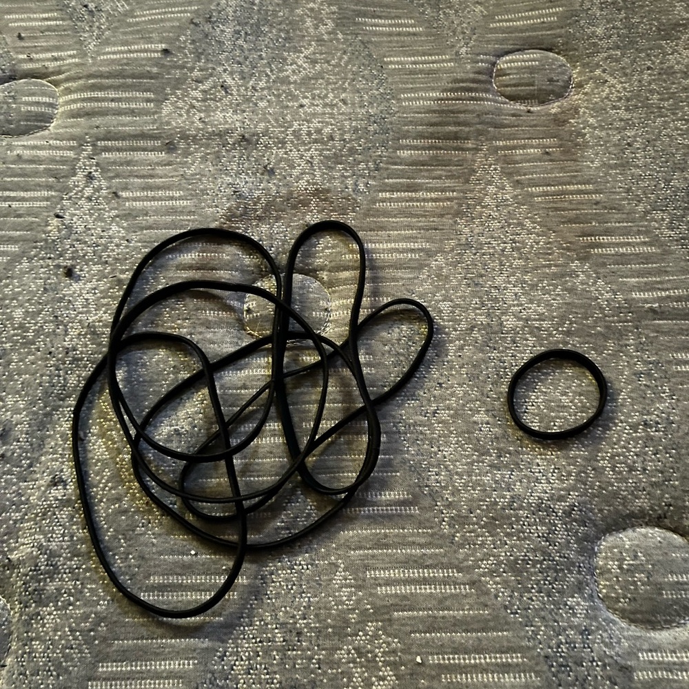 Black Hair Elastic Bands